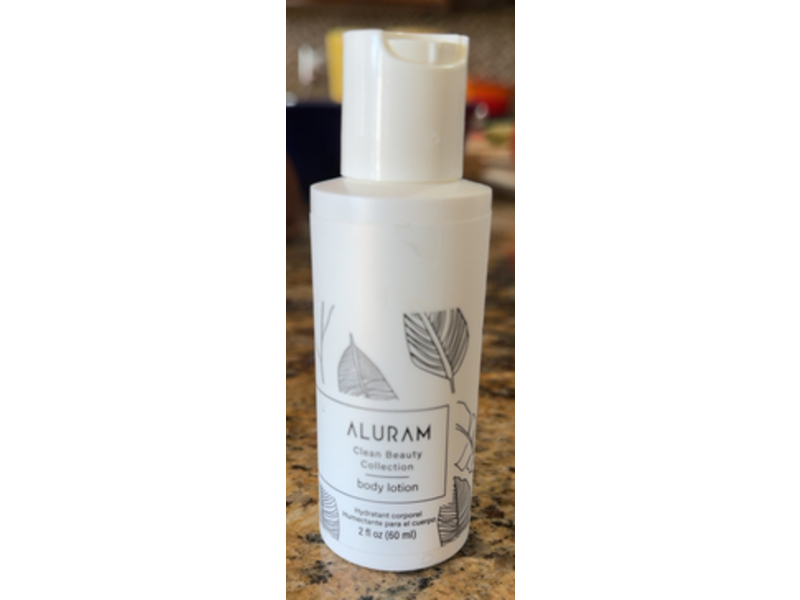 Aluram Clean Beauty Body Lotion, 2 fl oz/60 mL