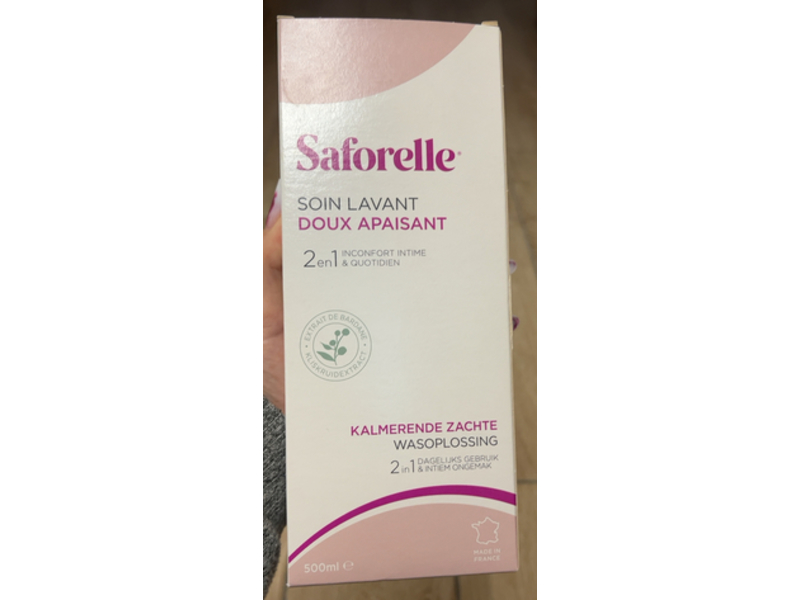 Saforelle Gentle Soothing Cleansing Care, 500 mL