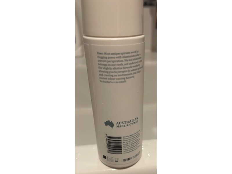 MooGoo Natural Fresh Cream Deodorant, Fragrance-Free, 3.88 fl oz/115 mL