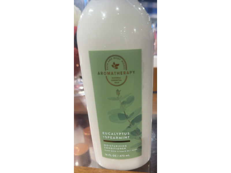 Bath & Body Works Aromatherapy Moisturizing Conditioner, Eucalyptus + Spearmint, 16 fl oz/473 mL