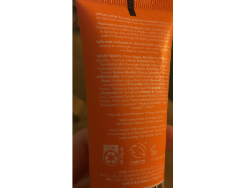 Sukin Bond Build Weightless Reconstructor Serum, 1.69 fl oz/50 mL