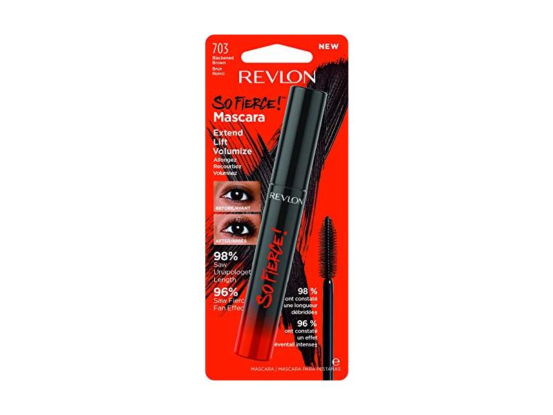 Revlon So Fierce Mascara, Blackened Brown, 0.25 oz/15 mL