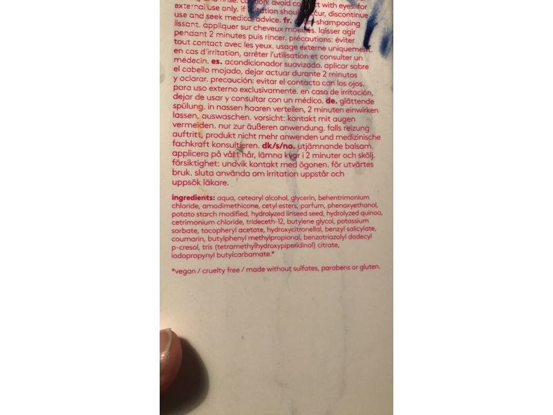 Evo Mane Tamer Smoothing Conditioner, 33.8 fl oz/1 L