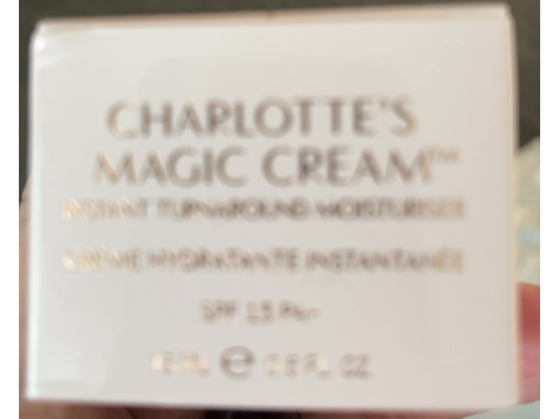 Charlotte's Magic Cream Instant Turnaround Moisturizer, 15 mL