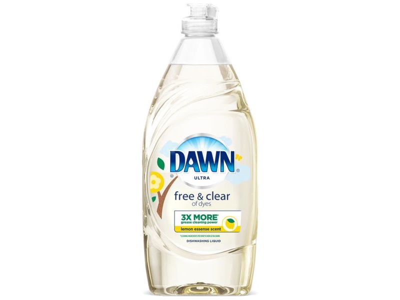 Dawn Free & Clear Dishwashing Liquid Dish Soap, Lemon Essence - 24 Fl Oz :  Target