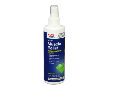 CVS Health Muscle Relief Spray, Magnesium Sulfate, 7.1 fl oz/210 mL