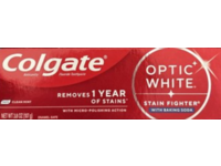 Colgate Optic White Fluoride Toothpaste, Clean Mint, 3.8 oz/107 g - thumbnail 1