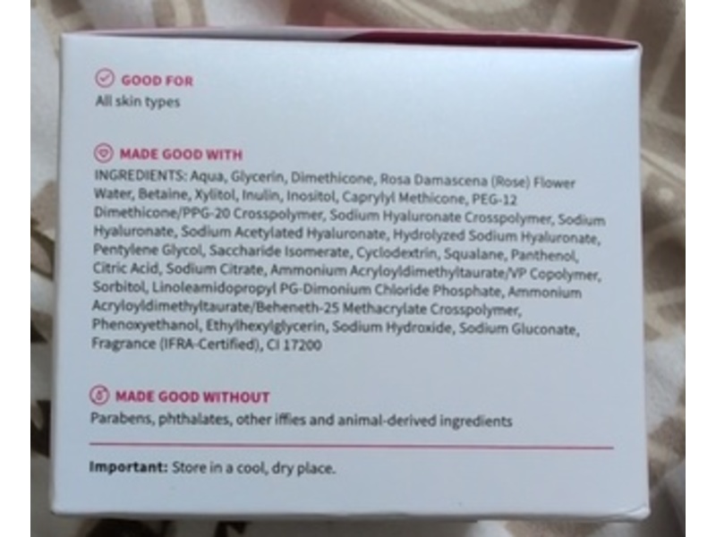 Plam Hyaluronic Acid Dew-It -Light Gel Cream, 1.76 fl oz/50 g