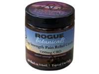 Rogue botanicals Top Strength Pain Relief Cream, Sweet Orange, Spearmint, 4 fl oz/118 mL - thumbnail 1