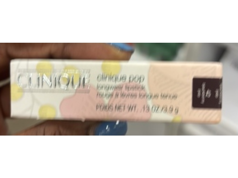 Clinique Pop Lipstick, Blackberry Pop, 0.13 oz/3.9 g