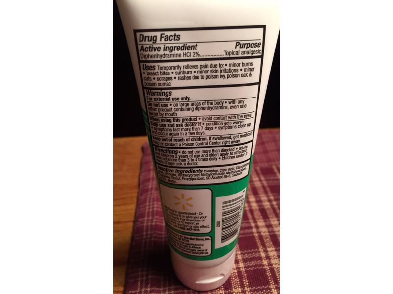 Equate Extra Strength Itch Relief Gel, 3.5 fl oz/103 mL