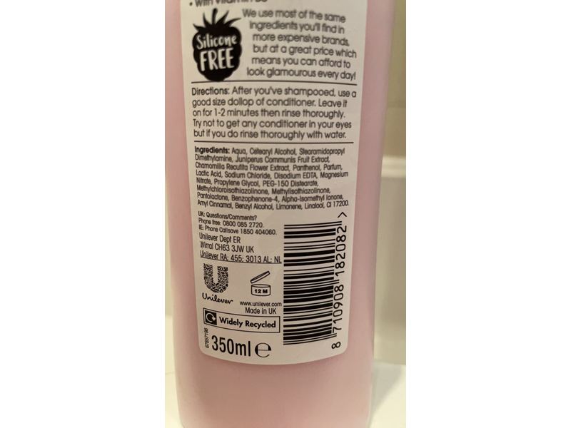 Alberto Balsam Sunkissed Conditioner, Raspberry, 350 mL