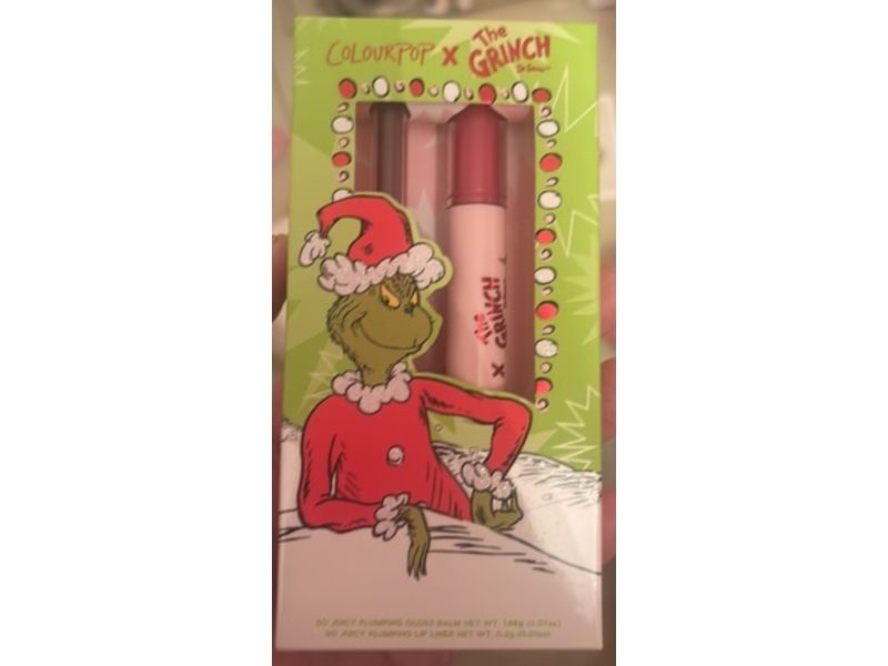 ColourPop Lip Liner & Plumping Gloss Duo, Berry Grinchy