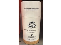 Pacha Soap Co Deodorant, White Blossom & Fig, 2.6 oz/74 g - thumbnail 2