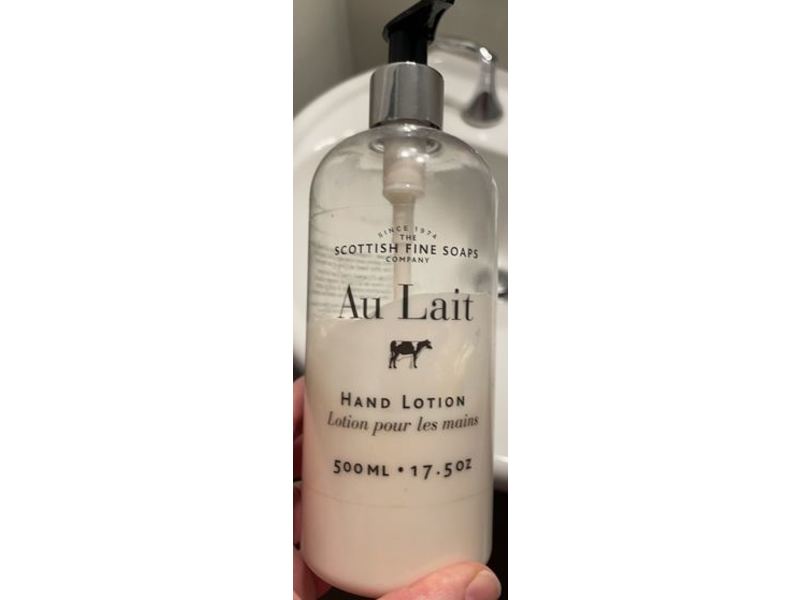The Scottish Fine Soaps Company Au Lait Hand Lotion, 17.5 fl oz/500 mL