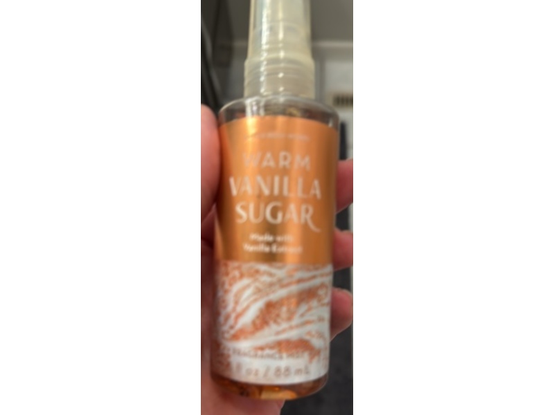 Bath & Body Works Fragrance Mist, Warm Vanilla Sugar, 3 fl oz/88 mL