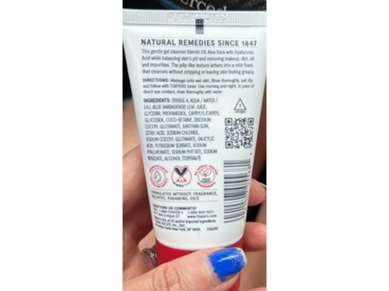 Thayers pH Balancing Cleanser, 2 fl oz/59 mL