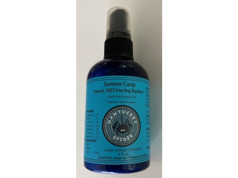 Summer Camp Bug Repellent, Nantucket Spider, 4 fl oz