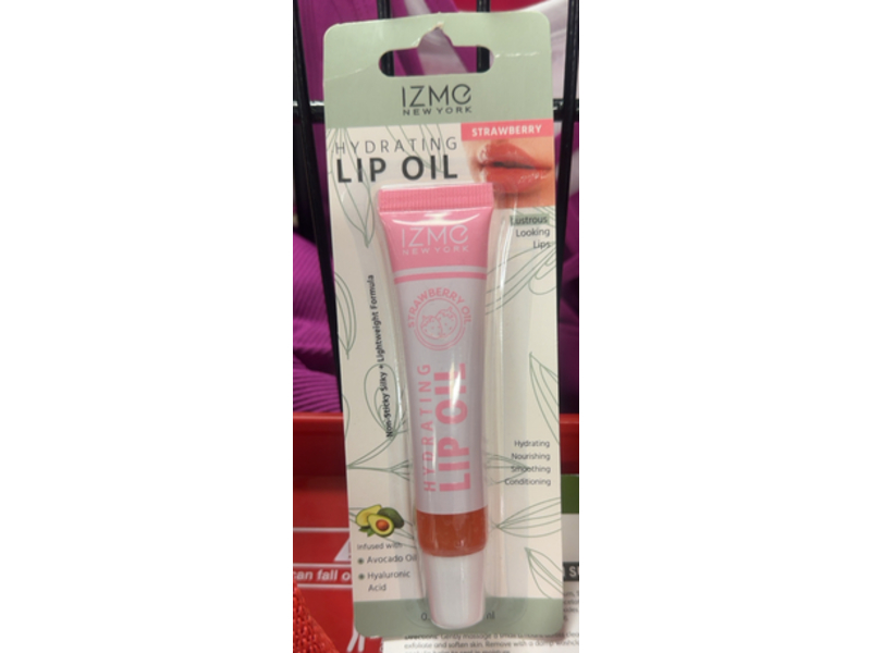Izme New York Hydrating Lip Oil, Strawberry