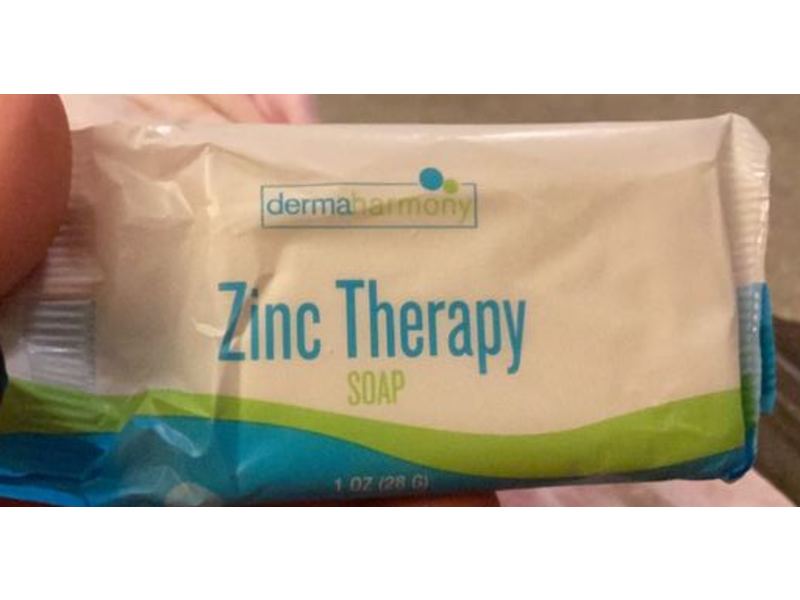 Dermaharmony Zinc Therapy Soap, 1 oz/29 g, Pack Of 2