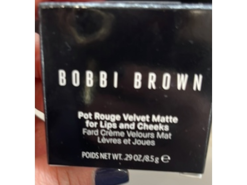 Bobbi Brown Pot Rouge Velvet Matte Blush, 03 Soft Plum​ Cool Mauve, 0.29 fl oz/8.5 g