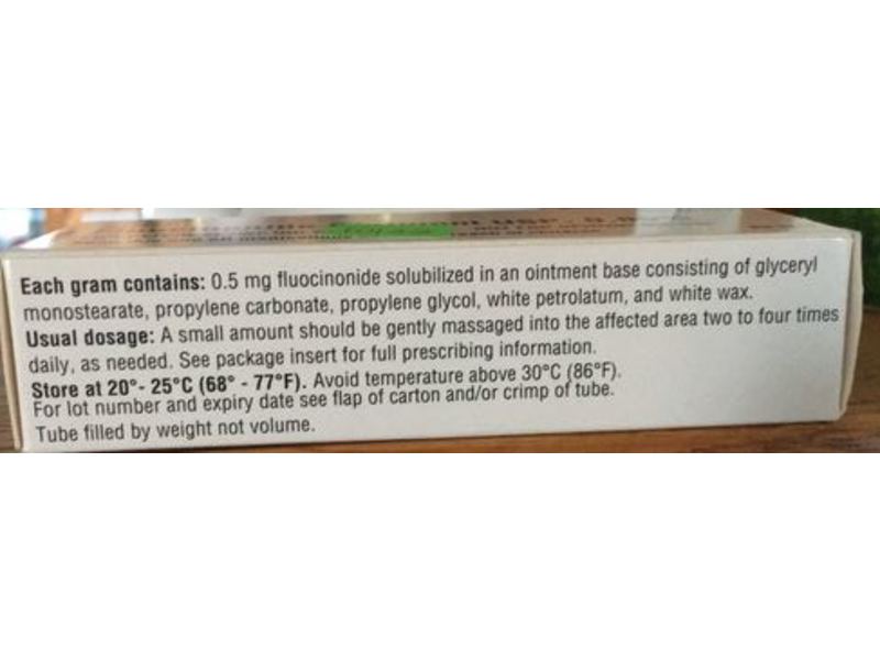 Fluocinonide Ointment USP 0.05 %, 15 g, Xiromed (RX)