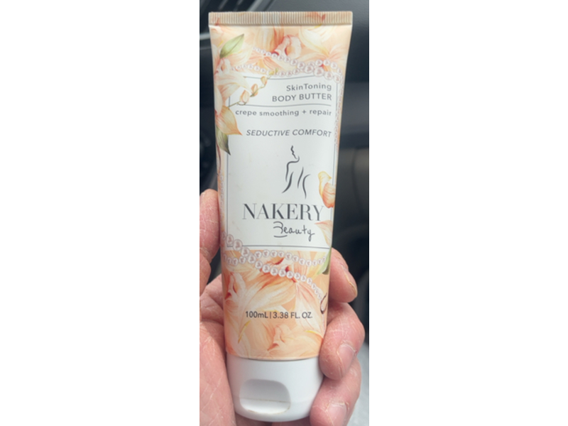 Nakery Beauty Skin Toning Body Butter, Seductive Comfort, 3.38 fl oz/100 mL