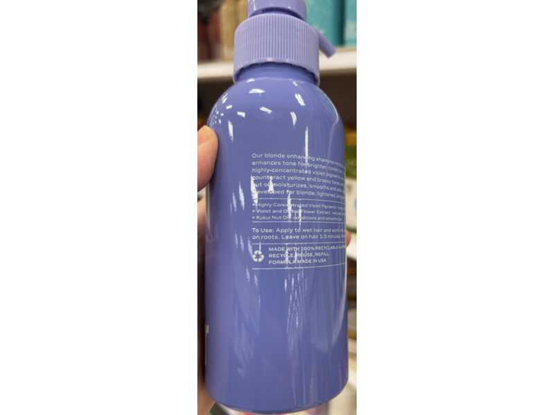 Saltair Beach Blonde Shampoo, Purple, 14 fl oz