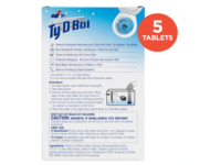 Ty-D-Bol Toilet Cleaner, Blue, 1.4 oz, Pack of 5 - thumbnail 2