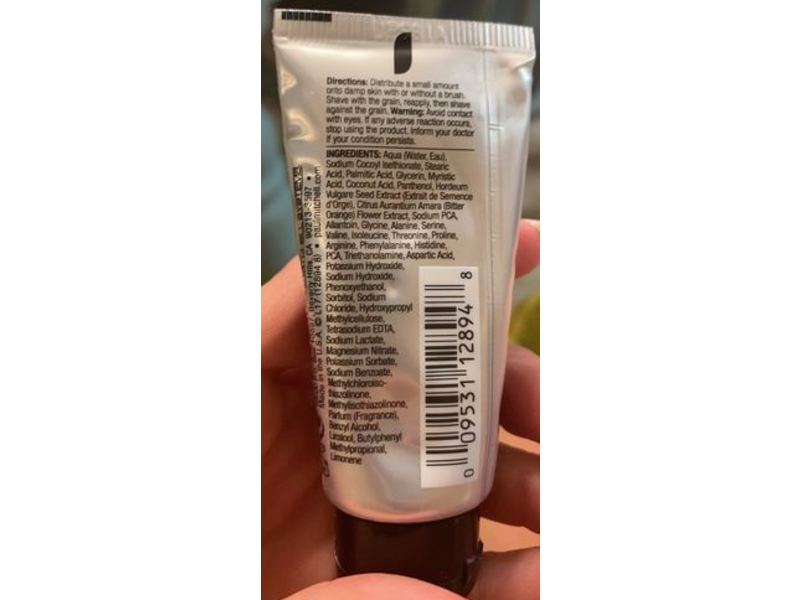 Mvrck By Mitch Shave Cream, Moisturizing + Softening, 0.85 fl oz/25 mL