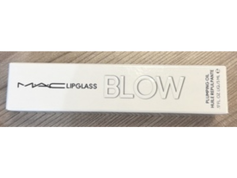 Mac Lip Glass Blow Plumping Oil, Ginger Zinger, 0.17 fl oz/5 mL