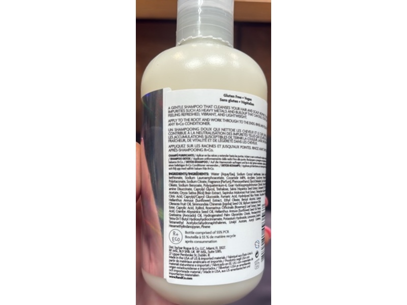 R+Co Metal Detector Detox Shampoo, 8.5 fl oz/251 mL