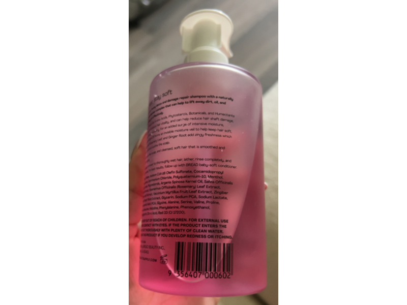 Bread Clarifying Detox Shampoo, 10.4 fl oz/310 mL