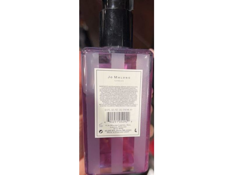 Jo Malone London Body & Hand Wash Gel Moussant, Red Rose, 8.5 fl oz/250 mL