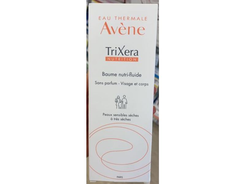 Avene Trixera Nutrition Nutri-Fluid Balm, 6.76 fl oz / 200 ml