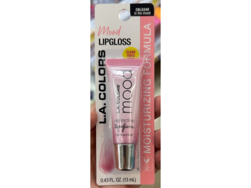 L.A. Colors Lip Gloss, In The Mood, 0.43 fl oz/13 mL