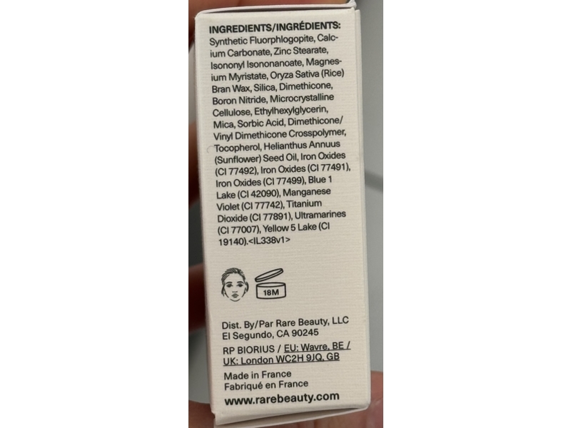 Rare Beauty True To Myself Tinted Pressed Finishing Powder, Ivory, 0.28 oz/8 g