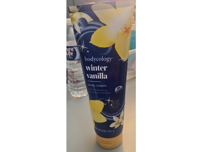 Bodycology Moisturizing Body Cream, Winter Vanilla, 8 oz/227 g