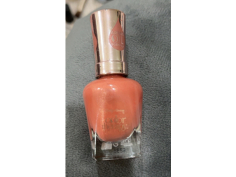 Sally Hansen Color Therapy Nail Polish, Soak At Sunset, 0.5 fl oz/14.7 mL