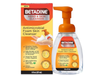 Betadine Antimicrobial Foam Skin Cleanser, Aloe, 8 fl oz/237 mL - thumbnail 1