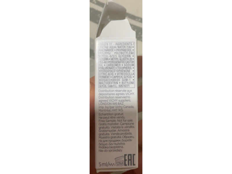 Vichy Mineral 89 Probiotic Fractions, 5 mL