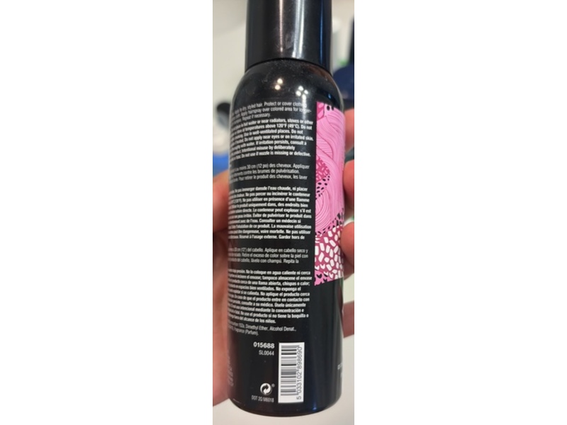 Strawberry Leopard Temporary Hair Color Spray, Bubble Gum, 3 oz/85 g