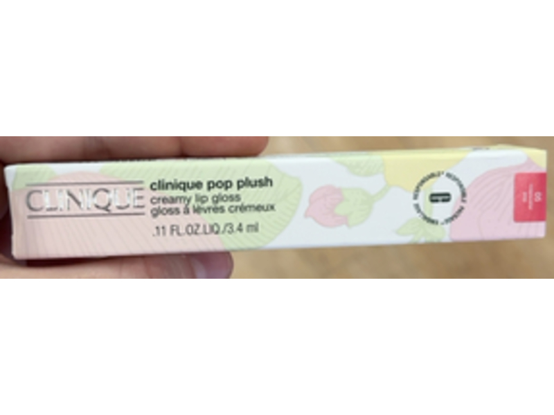 Clinique Pop Plush Creamy Lip Gloss, Rosewater Pop, 0.11 fl oz/3.4 mL