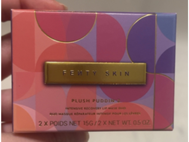 Fenty Skin Intensive Recovery Lip Mask Duo, Plush Puddin'z, 0.5 oz/15 g