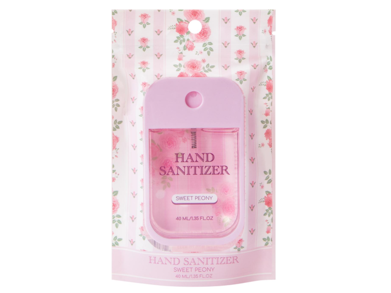 Pearl World Hand Sanitizer, Sweet Peony, 1.35 fl oz/40 mL