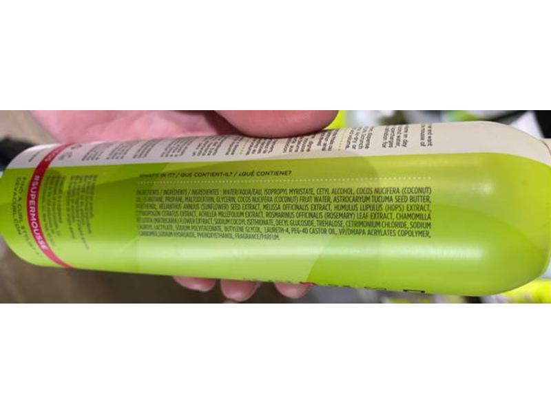 Devacurl Supermousse, Moisture-Rich Volumizer, Coconut, 5 oz/141.8 g