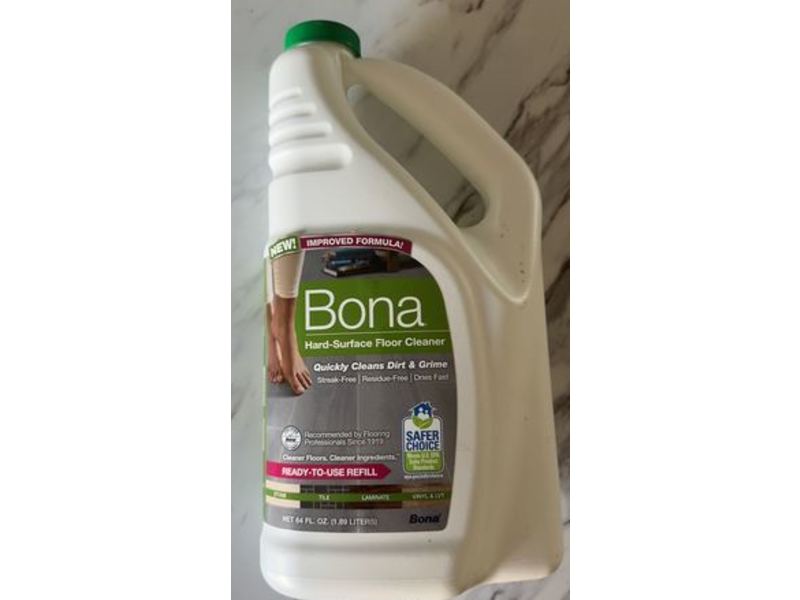 Bona Hard Surface Floor Cleaner Refill, 64 fl oz/1.89 L