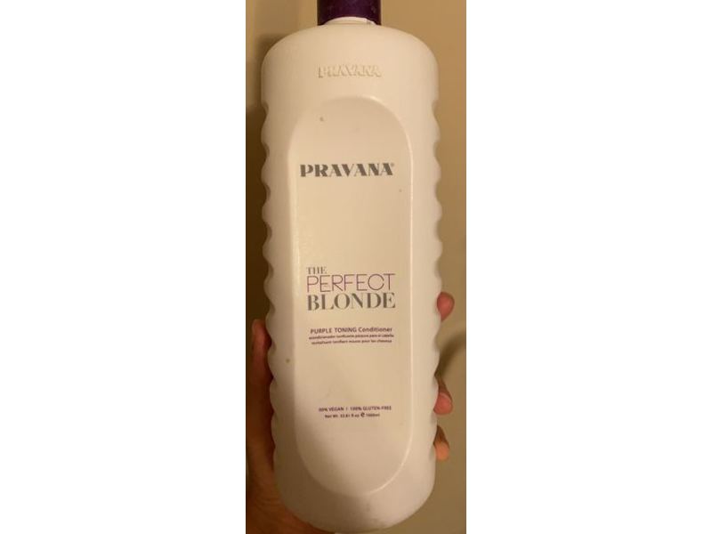 Pravana The Perfect Blonde Purple Toning Conditioner, 33.8 fl oz/1000 mL