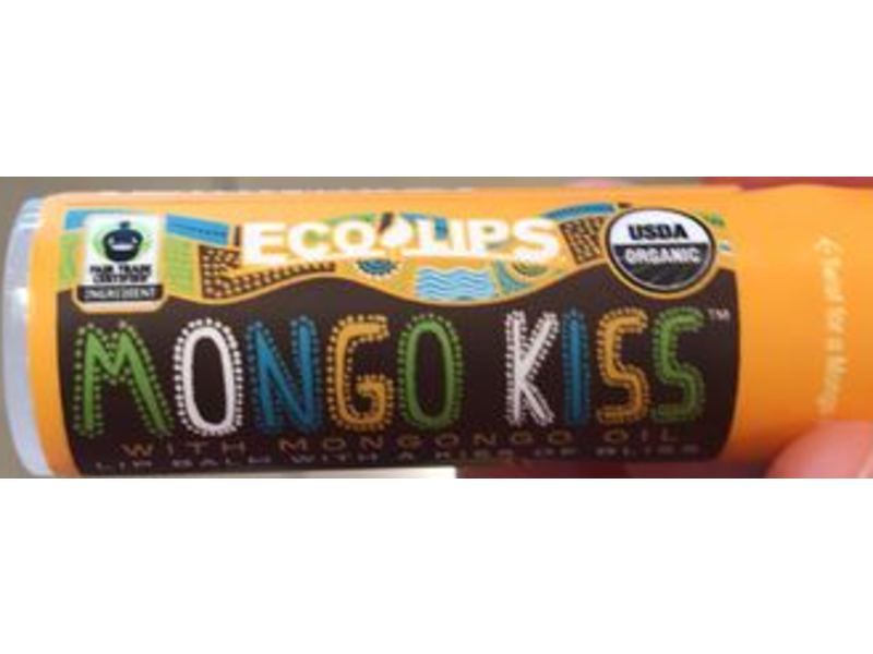 Eco Lips Mongo Kiss Lip Balm, Vanilla Honey, 0.25 oz