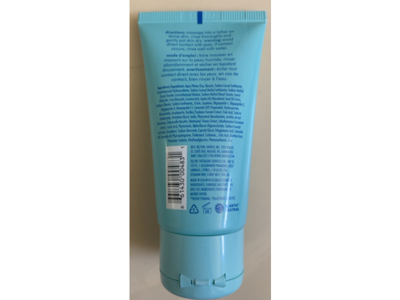 Skinfix Barrier+ Ceramide + Ecotin Gentle Gel Cleanser, 1.5 fl oz/45 mL